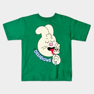 Delicious Rabbit Kids T-Shirt